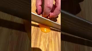 The art of chopping an egg yolk #shorts