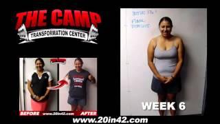 Oceanside Fitness 6 Week Challenge Result - Lupe Nunez