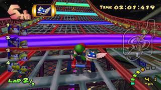 Mario Kart: Double Dash (GC) walkthrough - Wario Colosseum