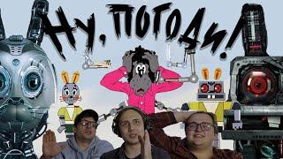 Americans React To Soviet Cartoons | THE ULTIMATE Nu Pogodi! Ep 14 (Ну погоди!)
