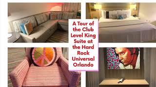 Hard Rock Hotel at Universal Orlando room 7040, Club Level King Suite