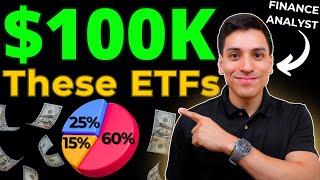 Revealing My $100k ETF Portfolio for Long-Term Investing (Index Funds ONLY)