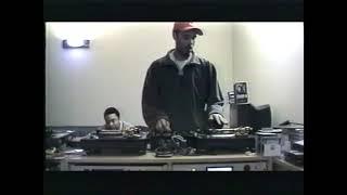 DJ CASH MONEY in DJ CUT KILLER Video "Turntable Squad" in 1999