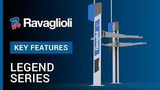 Ravaglioli LEGEND SERIES - Electromechanical 2-post Lifts - Key Features