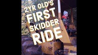 logging clark skidder kid ride