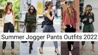 Latest Summer Jogger Pants Outfits | Fashion LookBook 2022 | Summer Outfits Ideas | THE TRENDY IDEAS