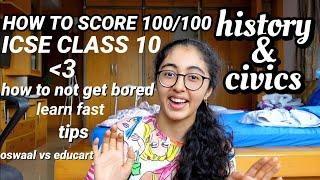 #23  How to score 100/100 in ICSE Class 10 History & Civics