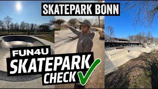 FUN4U Skatepark Check: Skatepark Bonn #skateparkcheck