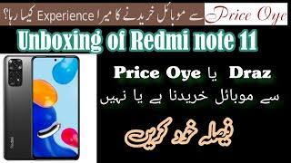 Purchased Redmi Note 11 from Price Oye ll Unboxing of Redmi Note 11