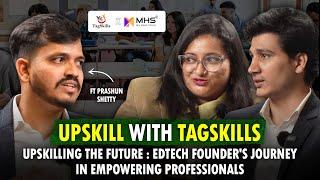 Upskilling the Future: EdTech Founder's Journey in Empowering Professionals.