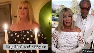 Suzanne Somers Talks About Her Breast Cancer & Her Wedding With Alan Hamel Before Her Death