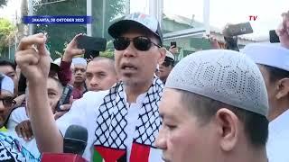 Munarman Bebas dari Penjara: "Yang saya Alami Belum Ada Apa-apa Dibanding Palestina"