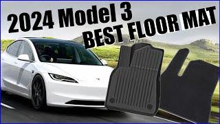 2024 Tesla Model 3 (Highland) Floor Mat Comparison - Yeslak vs OEM vs Amazon