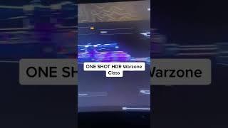 The *ONE SHOT* HDR Class setup in Warzone #shorts