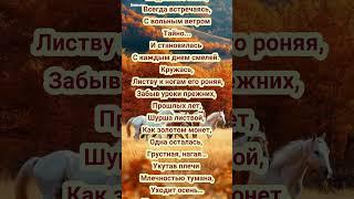 Уходит осень медленно, красиво... #красота_начинается_с_души