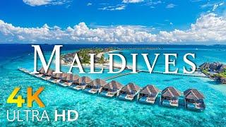 MALDIVES 4K - Scenic Relaxation Film With Calming Music - 4K Video ULTRA HD