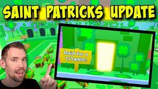 LIVE | SAINT PATRICKS EVENT UPDATE PET SIMULATOR 99  | Roblox