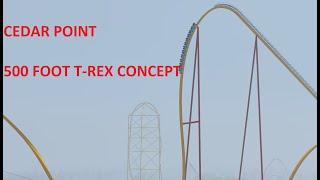 NoLimits 2 - Cedar Point 500 Foot Tall Roller Coaster Concept
