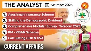 Daily Newspaper Analysis 31st May 2025  | The Hindu Analysis | Indian Express Analysis | The Analyst