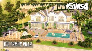 Big Family Villa | No CC | Artworks | Stop Motion | Sims 4 Video