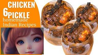 Chicken Pickle Recipe Chicken Achaar In Hindi | Easy To Make Chicken Achaar