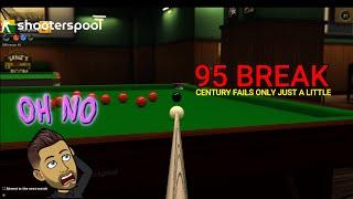 Snooker 95 Break (PC) Gameplay | Player View | ShootersPool