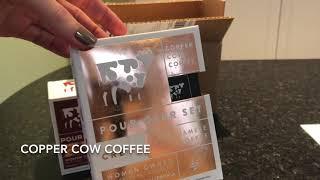 Copper Cow Coffee Unboxing by MealFinds