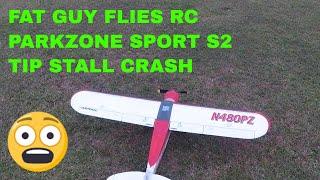 Parkzone Sport Cub S2 Tip Stall Crash!!!