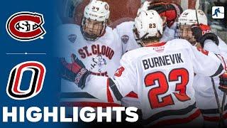 St Cloud State vs Omaha | NCAA College Hockey | Highlights - December 07, 2024