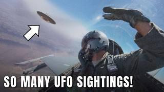 TOP 10 Real UFO Sightings Caught On Camera : SHOCKING FOOTAGES You Should Not MISS