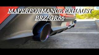 MAPerformance Exhaust Install On My 2023 Subaru BRZ / GR86