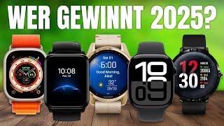 Die besten SMARTWATCHES im Vergleich 2025! ► Top 5 Smartwatches (100€ - 400€)