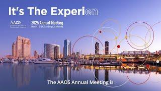 AAOS 2025: It's The Experience!