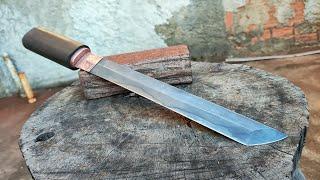 Knife Making - Making a Japanese Tanto