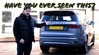 Land Rover Discovery 5 Central Number Plate Conversion