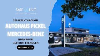 Autohaus Pickel Mercedes Benz Virtual Walkthrough Erlangen 360tour