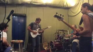 Игра на гитаре. Репетиция Николай Соколов & Band