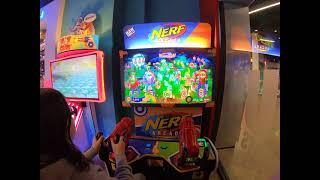 Playing a New Game on the Channel!!! Nerf Arcade, Funstation Meadowhall October 2022