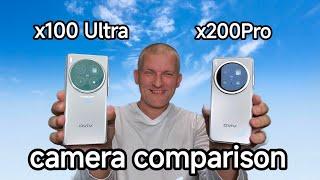 VIVO X100 ULTRA vs VIVO x200 Pro  Side by side camera comparison