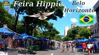  Belo Horizonte Feira Hippie Walking Tour Minas Gerais, Brazil [4K]
