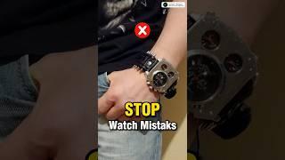 Watch Fashion Mistakes ⌚| #short #viral