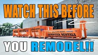 Homeowners, watch this BEFORE you remodel!