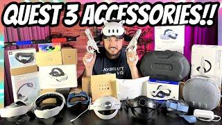 The ULTIMATE Quest 3 Accessories REVIEW.. MORE!!