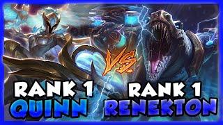 Perfecting my Quinn like an LCS Pro Against the Rank 1 Challenger Renekton