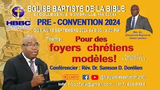 Sunday Service [FRENCH & HAITIAN CREOLE] with Rév. Dr. Dieudonné Raymond | L'Eglise en Mouvement