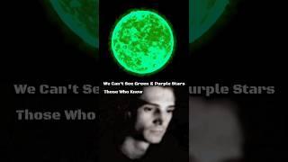 We Can't See Green & Purple Stars #Shorts #shortvideo #galaxy #universe #youtubeshorts #viralvideo