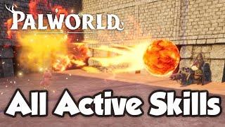 Palworld: All Pal Active Skills | Palbuilds