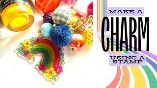 Floral Rainbow Charm