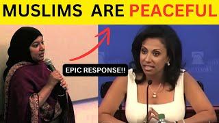 American Law Student Claims MUSLIMS are PEACEFUL-EPIC RESPONSE