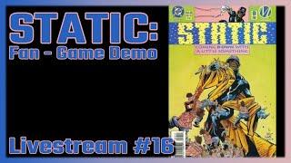 STATIC: Fan-Game Demo Stream #17 | Static Saucer Coding | Programming